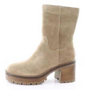 Steve Madden Annalyn Taupe Suede